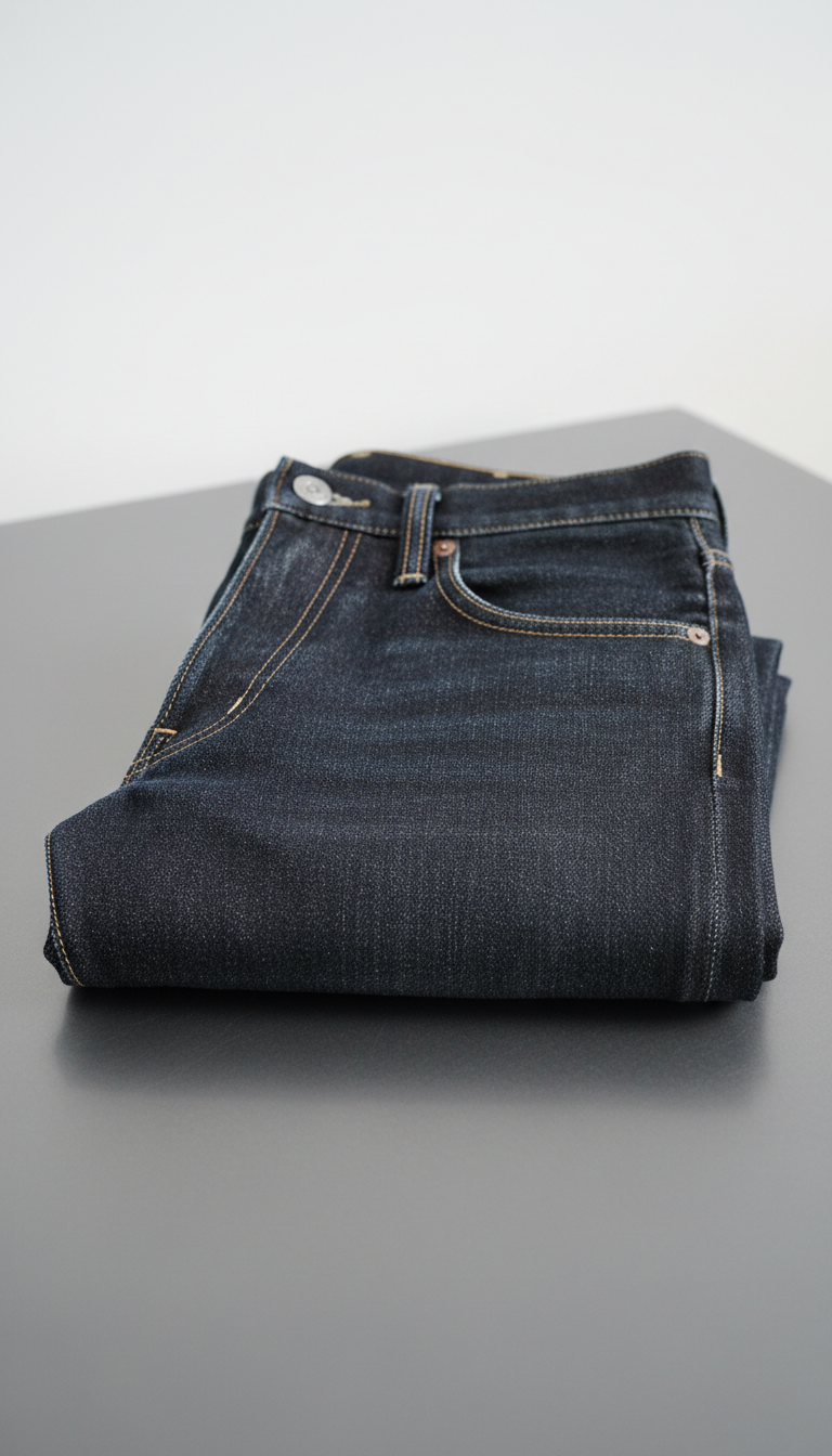 Japanese Selvedge Straight-Leg Jeans