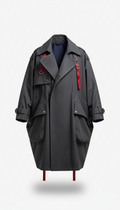 Oversized Technical Trench Coat
