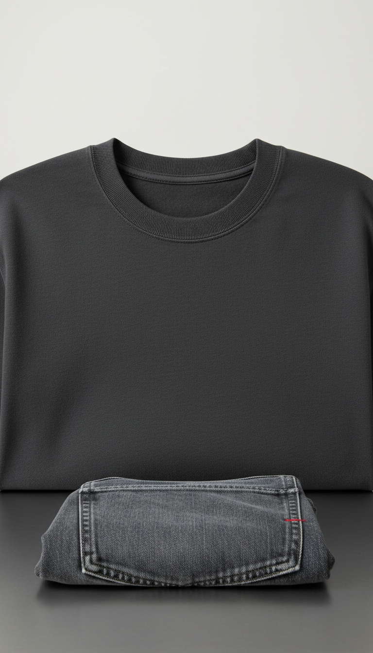 Heavyweight Cotton Crewneck Tee