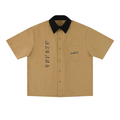 Unisex Color Block Short Sleeve Shirt