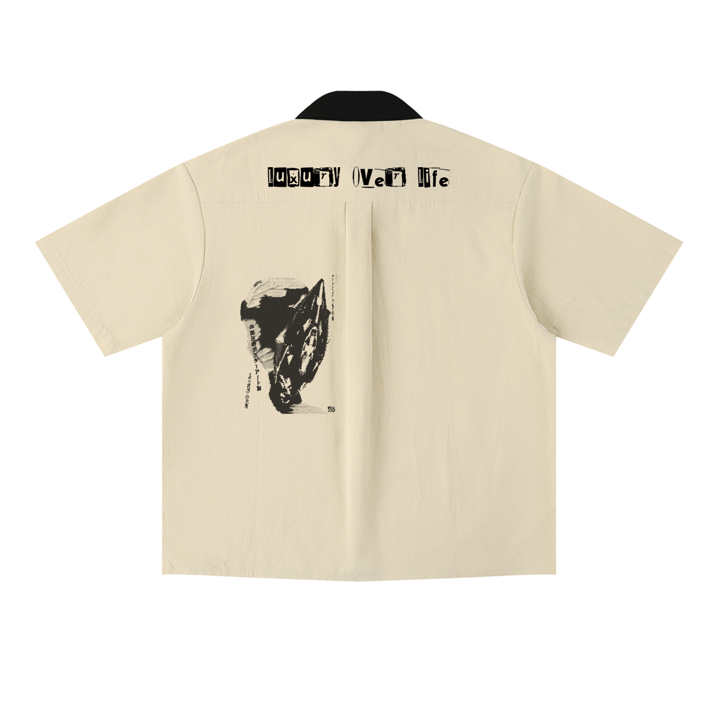 Unisex Color Block Short Sleeve Shirt
