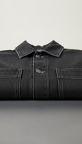 Minimalist Denim Chore Jacket